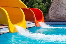 water slide